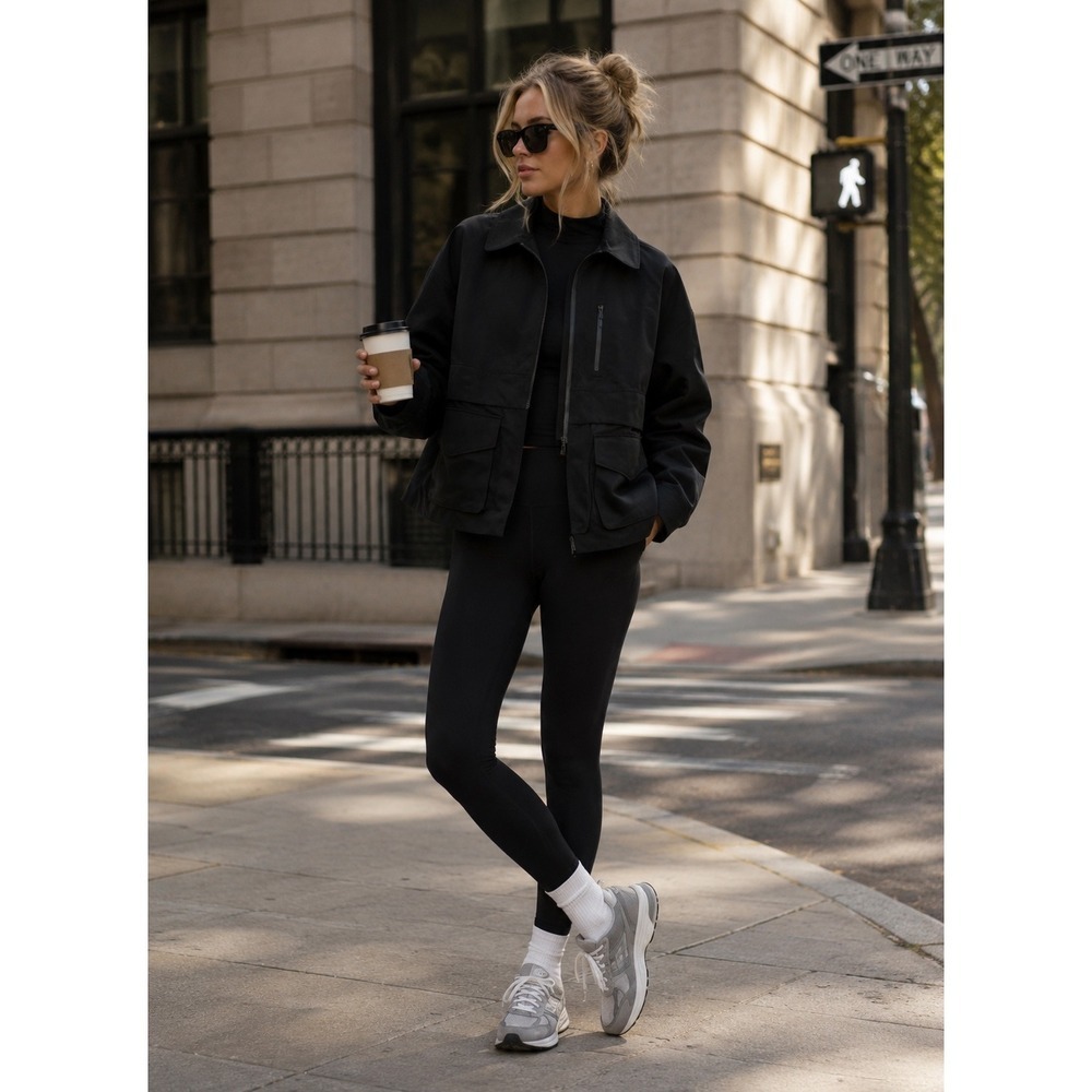 Lululemon Glyde 2-in-1 Adaptable Jacket Black Convertible Utility Size M W3HIVS